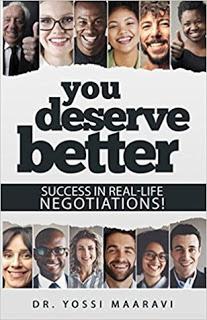 You Deserve Better: Success In Real-Life Negotiations by Yossi Maaravi #BookReview #BlogChatterA2Z #Books