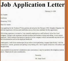 application letter is also known as
