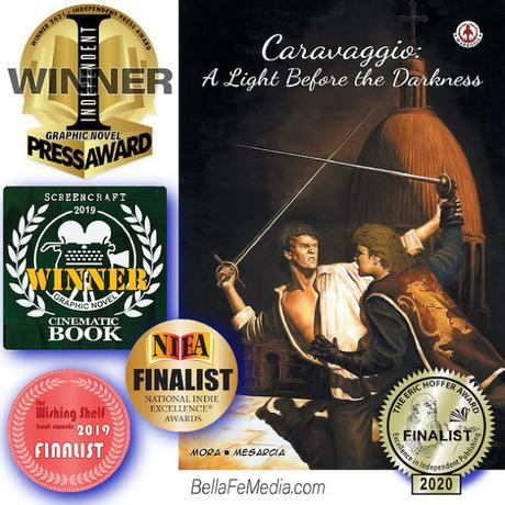 Graphic Novel 'Caravaggio: A Light Before the Darkness' by Ken Mora Receives Independent Press Award