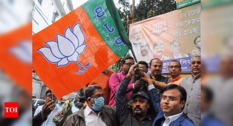 BJP expresses confidence about victory in West Bengal polls - Times of India