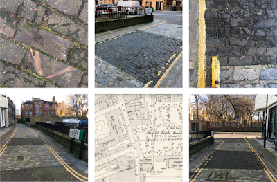 Would you believe it? Wood block surfaces still visible on London streets