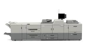 The ceramic digital printing system uses a standard colour digital printer. Efi Ricoh Pro C7200 Series