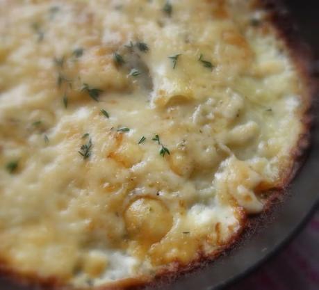 Blue Cheese and Cheddar Stovies