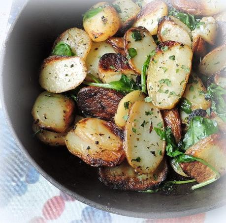 Slow-fried Lemon & Oregano Potatoes