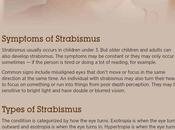 Strabismus: Causes, Symptoms Treatment