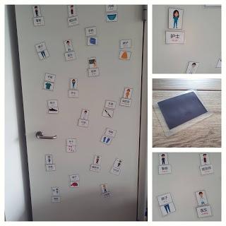 Magnetic Learning Placards for the bombshelter ft. Learn & Love