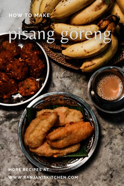 pisang goreng | indonesian fried banana recipe