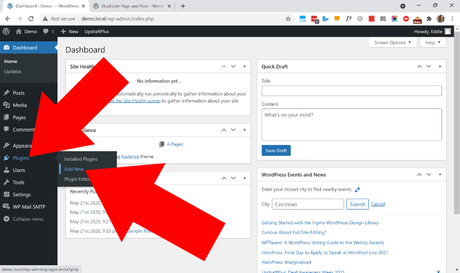 how to duplicate a page in wordpress