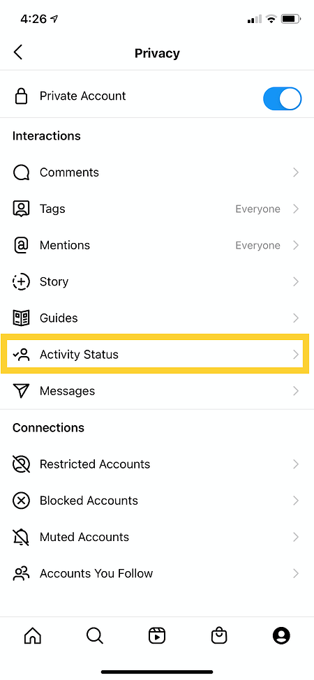 How to Turn Off Instagram’s Activity Status Feature - Paperblog