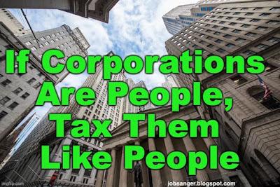 If Corporations Are People, They Should Pay Same Tax Rate