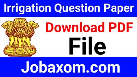 [PDF] Irrigation Guwahati Grade-4 Previous Year Question Papers Download