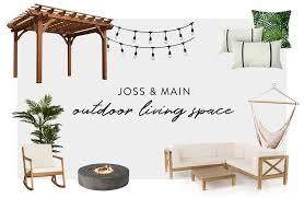 Plus i also wonder about the quality of the items. Outdoor Living Space Inspiration With Joss Main Sammy On State