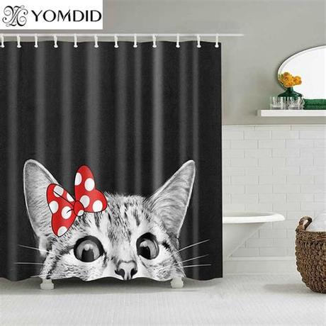 Our shower curtain site offers the best prices and largest selection of styles, themes and brands. Cute Cat 3D Printed Shower Curtain Cartoon Animal ...