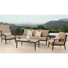 Costco is proud to offer an impressive selection of patio sets from the very best vendors. Outdoor Patio Furniture Collections Costco