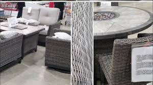 Shop patio and outdoor furniture collections from your favorite brands at costco.com. Costco Outdoor Furniture Fire Tables Dining And Lounge Sets Youtube