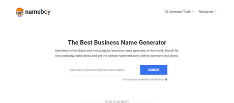 Nameboy | The Best Business Name Generator
