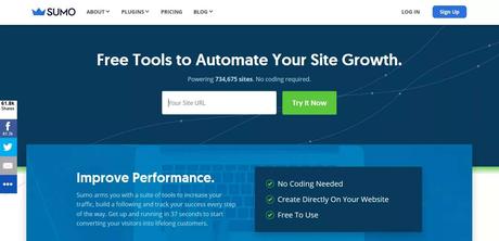 Sumo - The Best website traffic tools