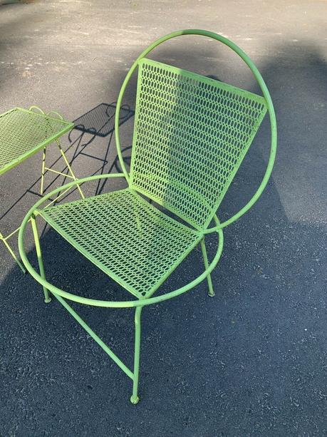 Salterini ? Vintage Mid Century Modern Wrought Iron Patio ...