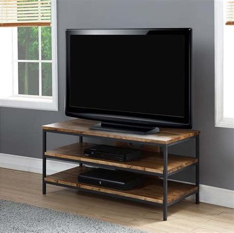 Solid wood television stands stylish and durable tv stands to match your home decor and budget our selection of television stands includes traditional stands, corner stands, and entertainment consoles in a variety of sizes and styles. solid wood oak rustic tv stand