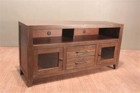 Get 5% in rewards with club o! Rustic Solid Reclaimed wood TV stand Media Console