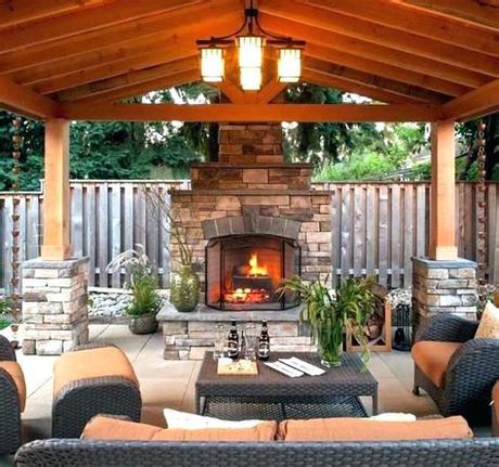 Before proceeding, it's important to consider why you might for starters, an outdoor fireplace adds a significant amount of beauty and elegance to any patio or. Chimney Outdoor Patio Covered Fireplace Ideas Deck Outside ...