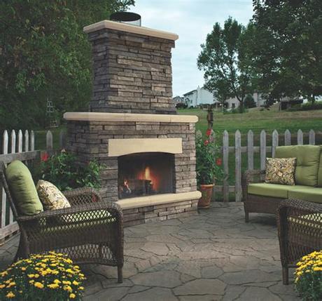 Marketing outdoor hearths ross says that many fireplaces such as fire stone's modular surround for example, cal flame's model is perfect for separating alfresco dining from patio/living spaces. Outdoor Fireplace Safety Guide | Install-It-Direct