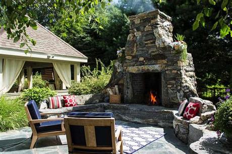 Patio heaters extend the outside season. 30+ Irresistible outdoor fireplace ideas that will leave ...