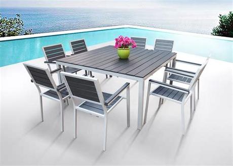 Steel outdoor chairs are very comfortable, especially when cushions are added to the mix. Stainless Steel Patio Furniture Sets - Ideas on Foter