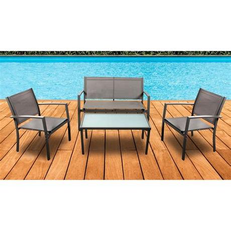 Check out our discount outdoor furniture today to find back yard chairs, tables, and umbrellas to make your outdoor patio space come to life. Outdoor Ostrich Woodcliff Lake Steel 4 Piece Patio ...
