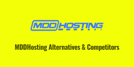 mddhosting alternatives and competitors