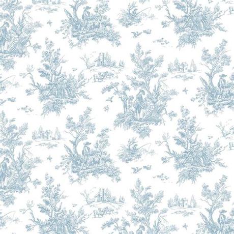 Our collection of toile wallpapers features artistic patterns and prints with nature and nautical themes in the french fabric style with a modern take. Norwall Toile Wallpaper-AB27656 - The Home Depot