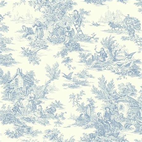 Shop wayfair for all the best toile wallpaper. York Wallcoverings Champagne Toile Wallpaper-AT4229 - The ...