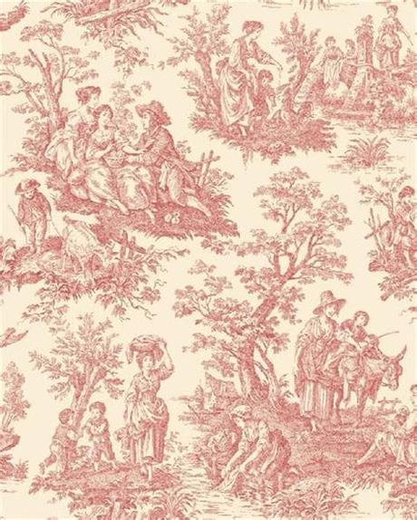 Because any room—from classic to since its inception, the toile pattern has expanded and modernized, depicting more contemporary themes like. WA7829 | Waverly Classics, Red and White Country Life ...
