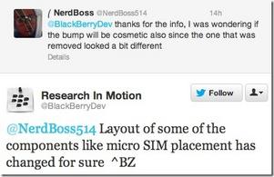 BlackBerry 10 Dev Alpha B Will Use the Micro SIM