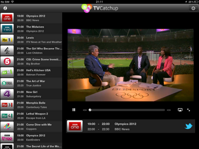 TVCatchup iPhone / iPad App Review