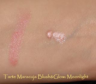 Tarte Maracuja Blush & Glow in Moonlight Review and Swatches