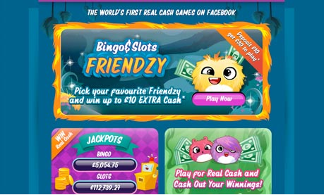 Facebook moves into online gaming with Bingo Friendzy app