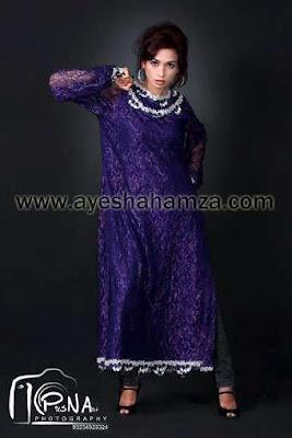 Ayesha Hamza Eid Dresses 2012 for ladies