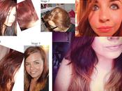 Hair Stripping, Dying, Red, Brown Ombre.