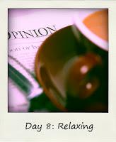 Relaxing #BlogFlash2012 Day 8