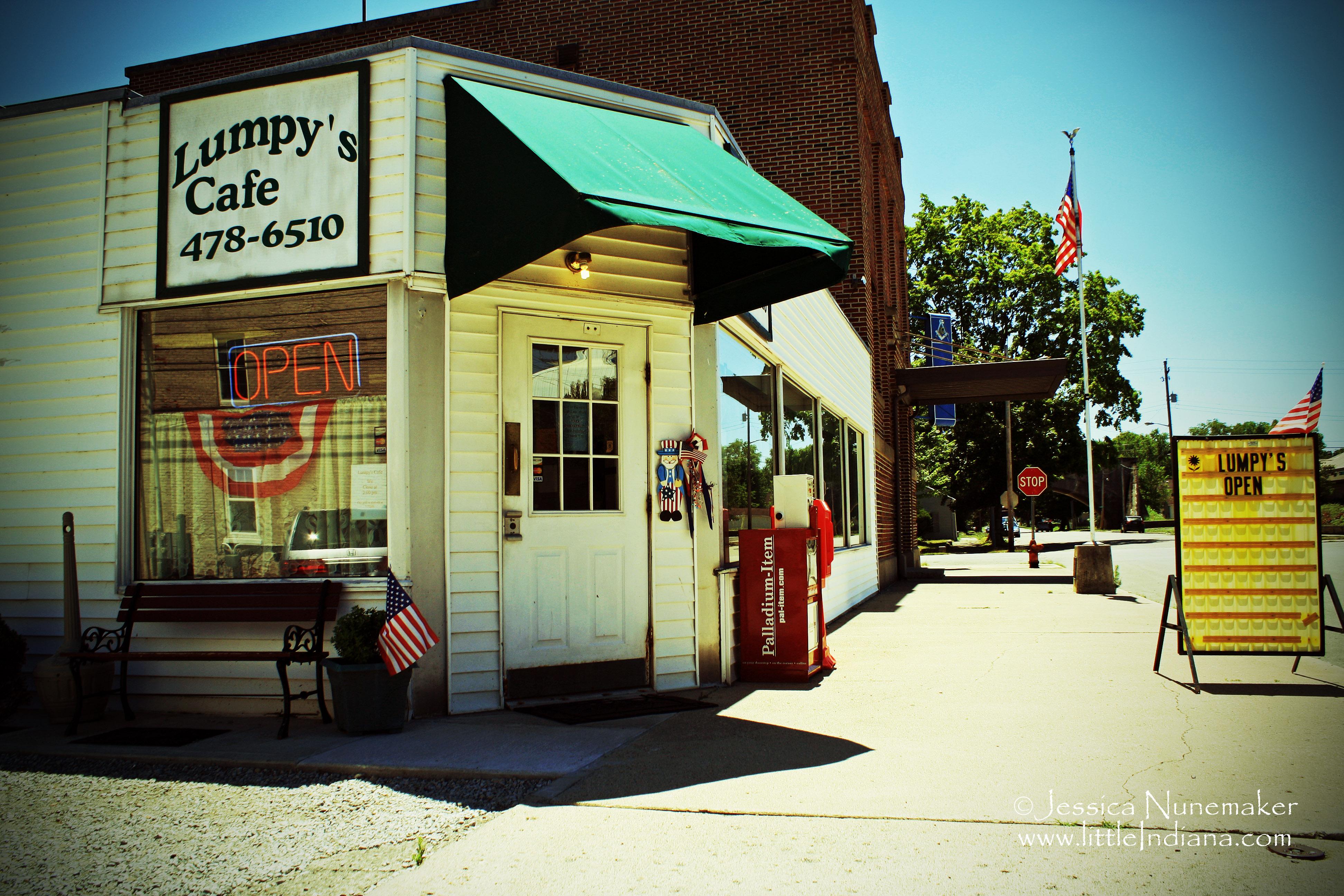 Lumpy's Cafe: Cambridge City, Indiana