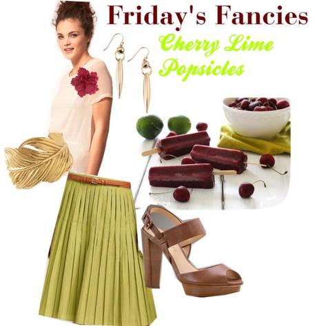 Friday's Fancies - Real Girl Runway Cherry Lime Popsicles