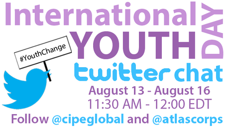 Join Us on Twitter for International Youth Day