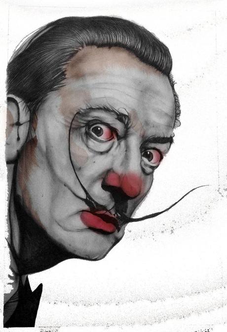 Polveredigrafite – Pop Culture Clown Illustrations