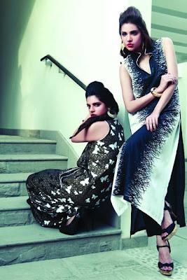 Nida Azwer Eid Collection 2012 Girls & Women Fashion Outfits