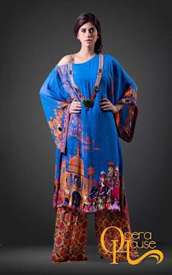 Opera House Digital Print Ready to Wear, Eid Collection 2012