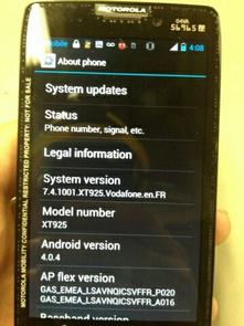 Motorola RAZR HD  International Version 1