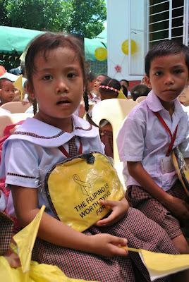 Sister of Philippine President, Pinky Aquino-Abellada visits Iligan to Turn-over Classrooms from AGAPP Foundation