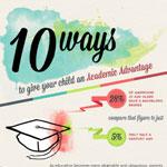 10 Ways To Give Your Child An Academic Advantage