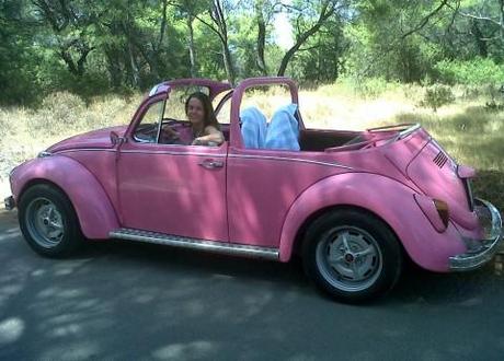 Lucy Beresford recommends everyone get a pink VW Beetle - live a little!